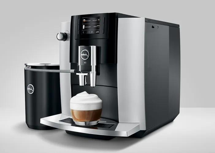 Jura E6 helbønne espressomaskin for bedrift